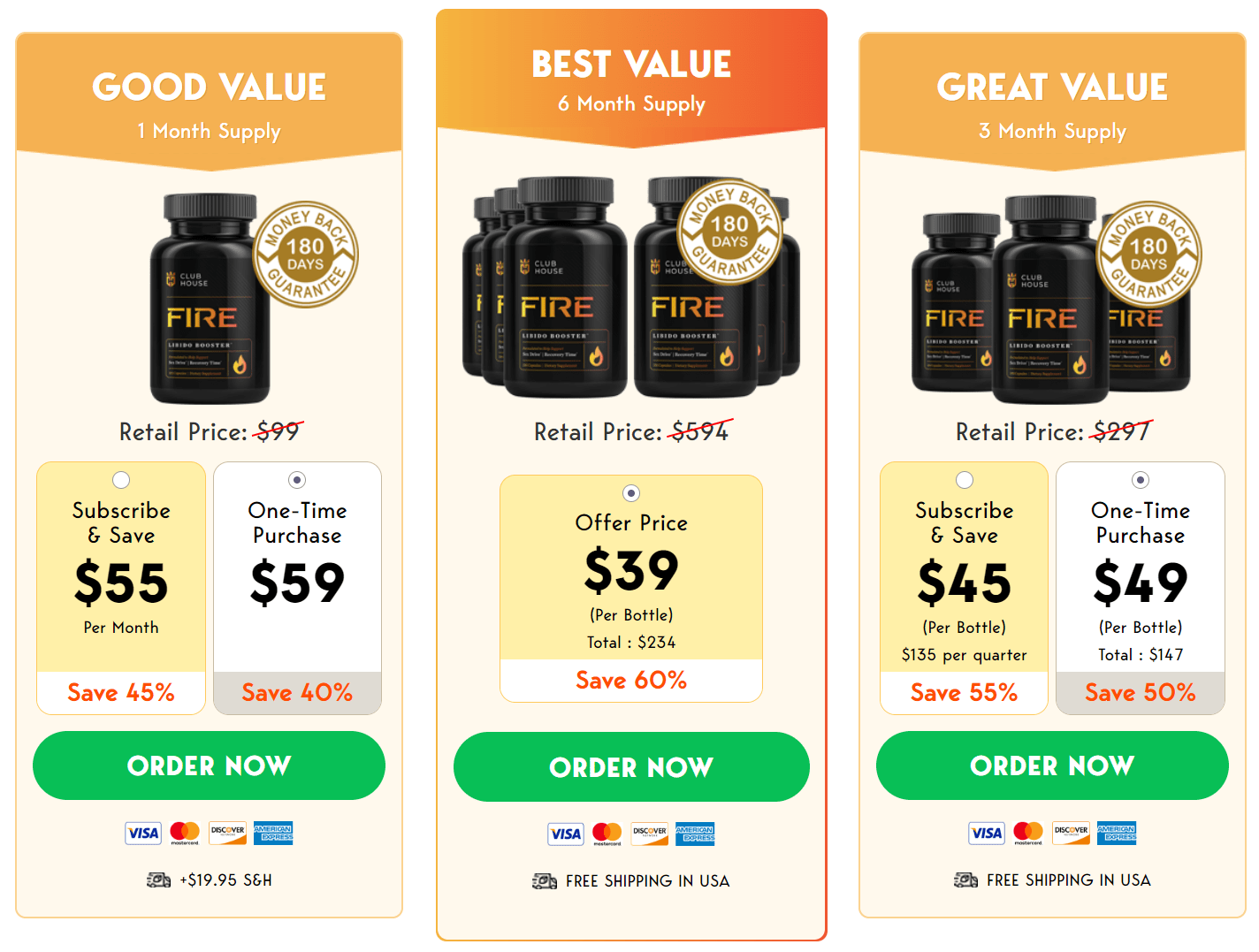 Clubhouse Fire price